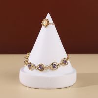 Resin cone bracelet rin...