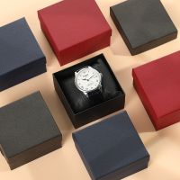 Black striped watch box...