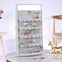 冰灰绒带镜子双面旋转60副...