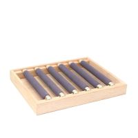 24X18X3深灰色橡木6条戒...