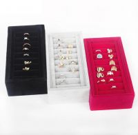 Suede horizontal ring h...