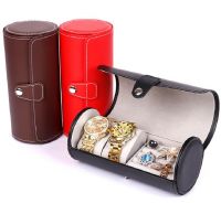 Leather jewelry box wit...