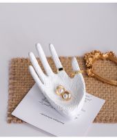 Resin palm white