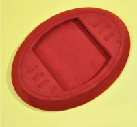 Milanese velvet oval je...