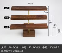 Walnut square single sh...