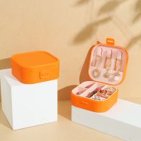 Orange plastic buckle j...