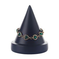 Black resin cone bracel...
