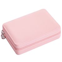 Pink cross pattern doub...