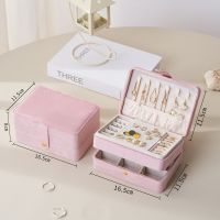Light pink velvet three...