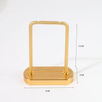 Golden door shaped sing...