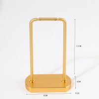 Golden door shaped sing...