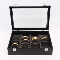 PU Black Leather Be...