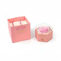 Pink hexagonal diamond ...