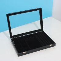 PU black leather pearl...