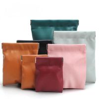 7X9 Wine Red PU Le...