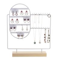 Wooden base oval+18 hoo...