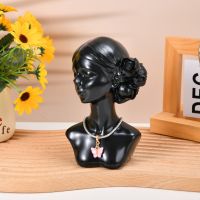 Resin closed eyes girl ...