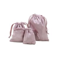 7X9 pink velvet cloth b...