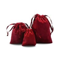 7X9 red velvet cloth ba...