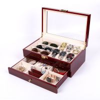 Wooden watch box with r...