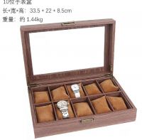 Wood grain leather wind...