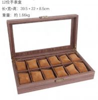 Wood grain leather wind...