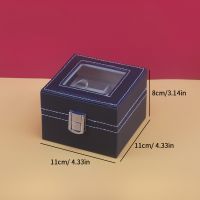 Leather watch case -2 p...