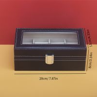 Leather watch case -4-p...