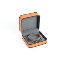 Orange bracelet plain w...