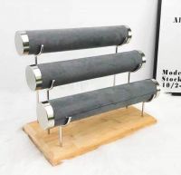 Grey bamboo and wood ba...