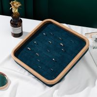 40.5X33 bamboo edged sq...