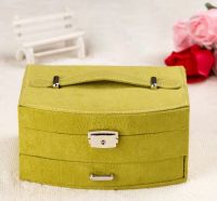 Suede curved single dra...
