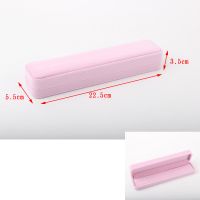 Round cornered pink vel...