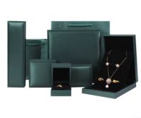 Drawn leather jewelry b...