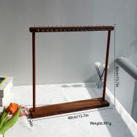 Wooden single-layer hoo...