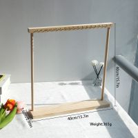 Wooden single-layer hoo...