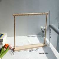 Wooden single-layer hoo...