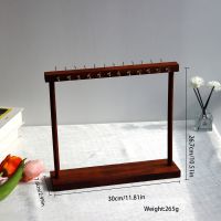 Wooden single-layer hoo...