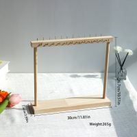 Wooden single-layer hoo...