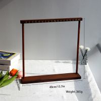 Wooden single-layer hoo...