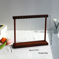 Wooden single-layer hoo...