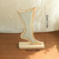 Bamboo and wood foot sh...