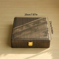 Button leather set box