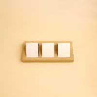 竹木耳环耳钉陈列盘