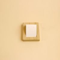 竹木耳环耳钉陈列盘