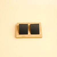 竹木耳环耳钉陈列盘