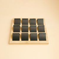 竹木耳环耳钉陈列盘