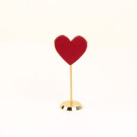 Metal microfiber heart-...