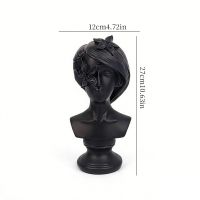 Resin flower blindfolde...