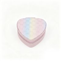 Colorful checkered hear...
